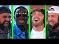 Logan mike  george cant stop laughing after michael blacksons roast