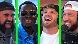 LOGAN, MIKE \& GEORGE CAN'T STOP LAUGHING AFTER MICHAEL BLACKSON'S ROAST!