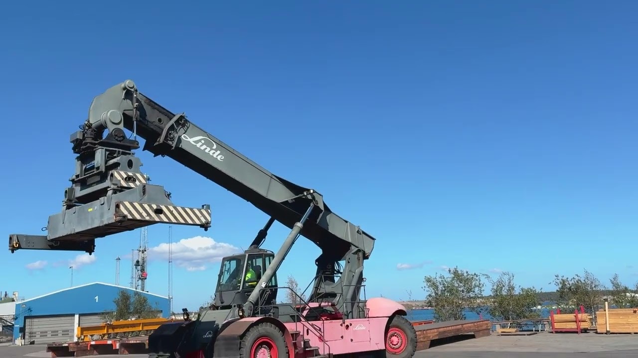 Container truck Linde C 4535 ch