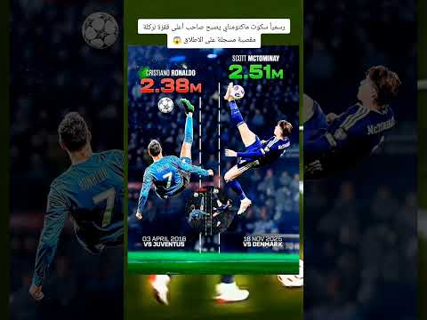 سكوت ماكتومناي يصبح صاحب أعلى قفزة لركلة مقصية مسجلة على الاطلاق