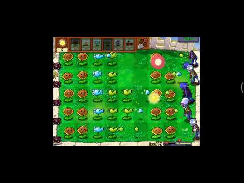 Plants Vs Zombies Pc Hd With Exagear Emulator Android - 60 Fps Gameplay - Youtube