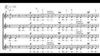 Vulc Tadeja: O SAPIENTIA for women's choir (SSAA div.) a cappella (2016/7)