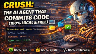 Crush: The AI Agent That Commits Code (100% Local & Free) 💻