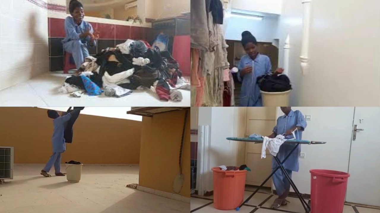 My Daily Laundry Routine as a Housemaid in Arab Country for FAMILY OF ...