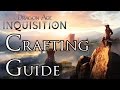 Dragon Age: Inquisition - Masterwork Crafting Guide - Weapons, Armor, Upgrades, & Runes