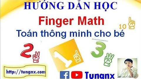 Hướng dẫn học toán finger math