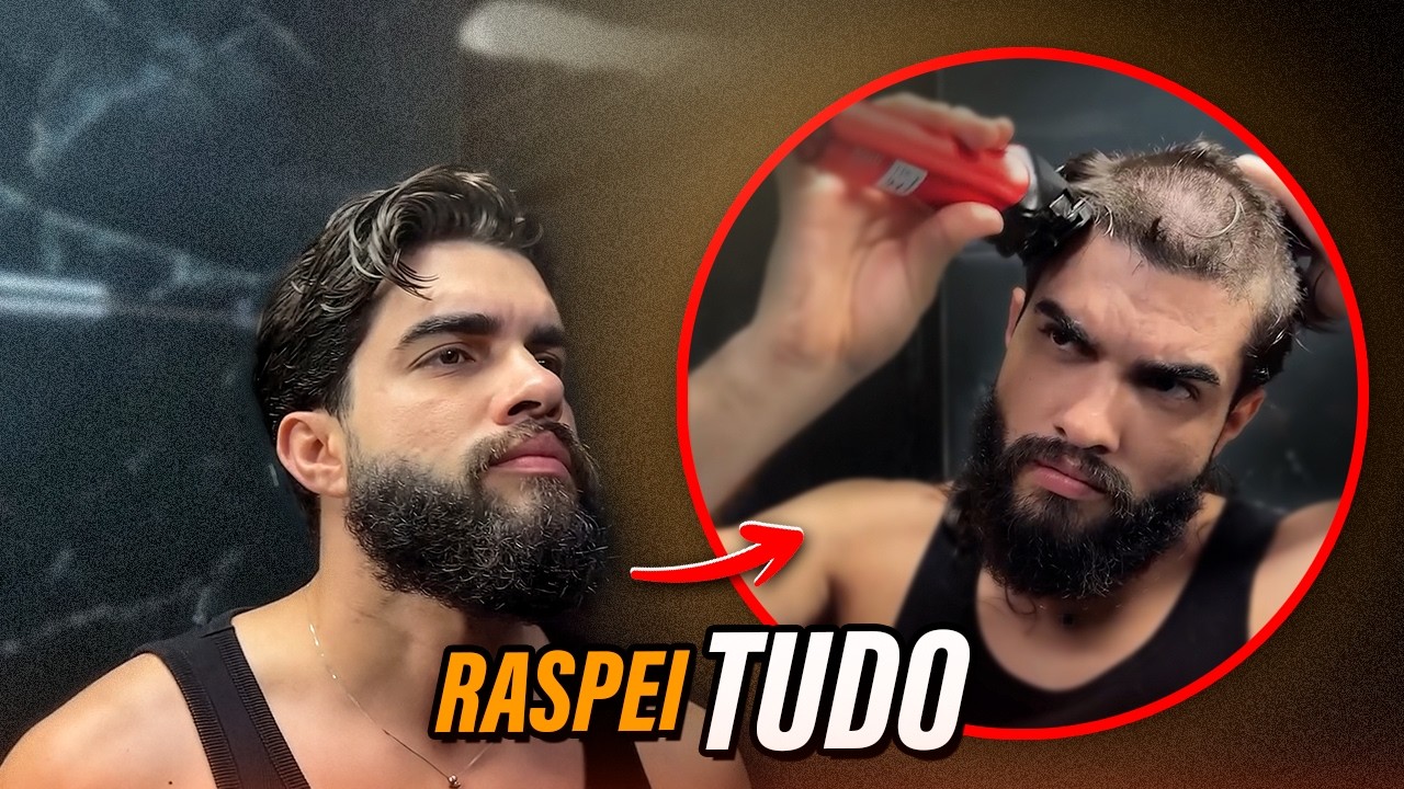 RASPEI O MEU CABELO, entenda o motivo!