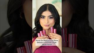 Nykaa Lip Glaze Swatches