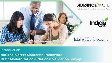 Introduction: National Career Clusters® Draft Modernized Framework & National Validation Survey