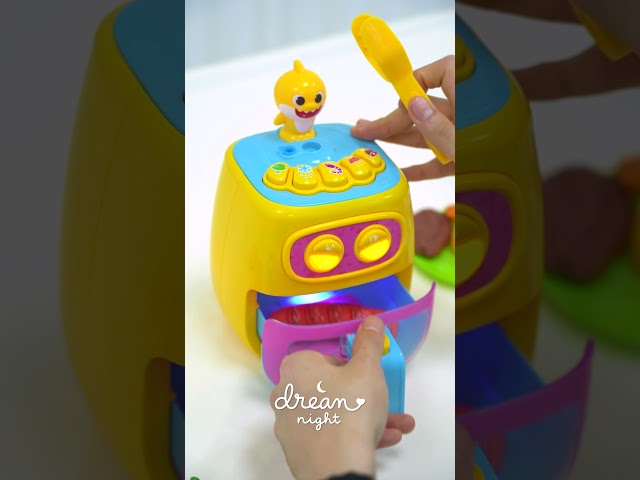 아기상어 에어프라이어 장난감 : Toy ASMR Baby Shark Singing Air Fryer #toy #asmr #satisfying #shorts