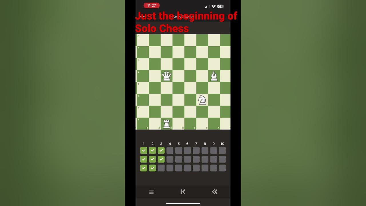 Solo Chess on YouTube