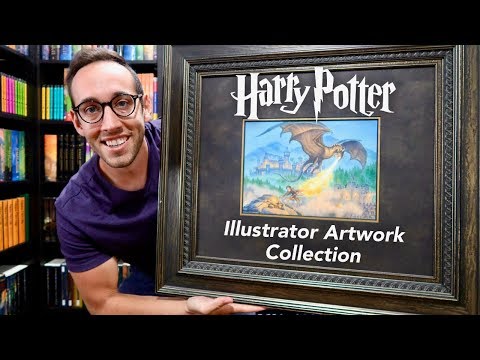 MY RARE HARRY POTTER ILLUSTRATOR ARTWORK COLLECTION