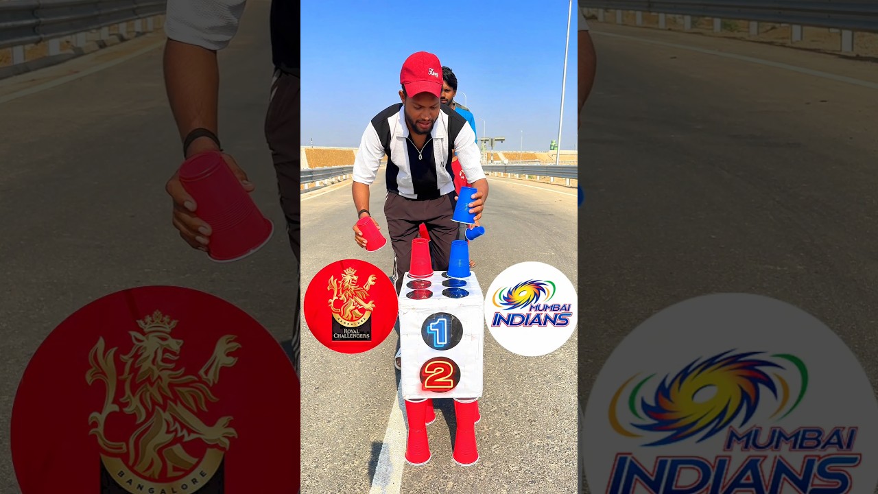 RCB vs MI who's best.