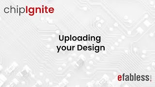 Uploading your Design
In this video you’ll learn how to create a project on the Efabless platform, and then upload your design. This process can be used for both public and private project submissions.
Caravel User Project: https://github.com/efabless/caravel_user_project
Join the Silicon slack community: https://join.slack.com/t/open-source-silicon/shared_invite/zt-1s2swn9it-F_qblosmmeHmyY~BtG6BfA
https://efabless.com/getting-started
tutorial, how-to, open source, ASIC, tapeout, Efabless, chipIgnite, sky130 Uploading your Design