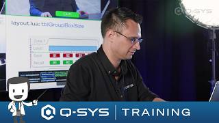 Q-SYS Training | Plugin Development Training - Advanced Layout Part 2
