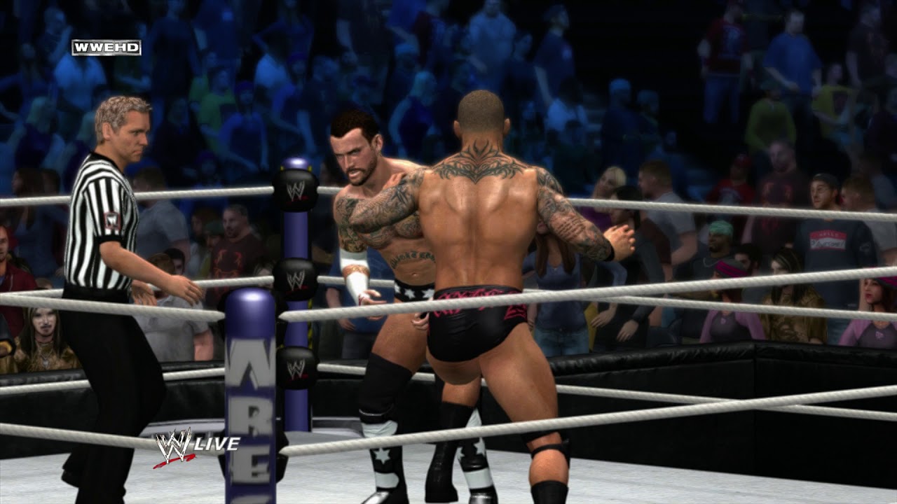 WWE WrestleMania 27: CM Punk vs Randy Orton (WWE '12)