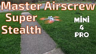 Master Airscrew Super Stealth Props for the Mini 4 Pro
