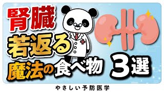 【遂に判明】腎臓に良い食べ物３選