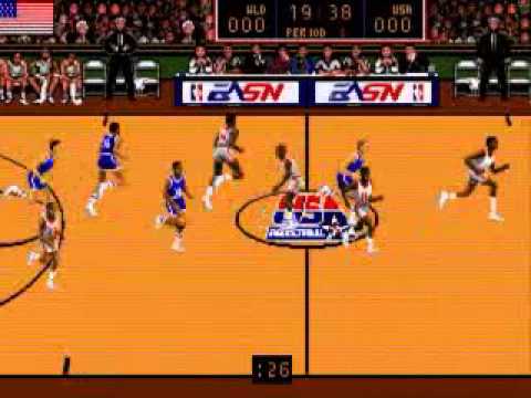 Team USA Basketball (SEGA Genesis / MegaDrive) - YouTube