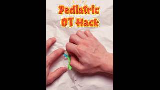 Pediatric OT Hack Writing, and painting on a vertical surface is one of my favorite strategies!
