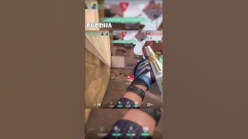 ‼️INSANE 1v4 ACE CLUTCH‼️ #buddha #valorant #shorts
