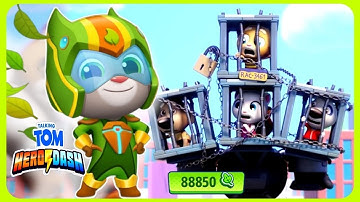 Talking Tom Hero Dash - Force Of Nature Planet Power Tom - Full Boss (iOS, Android)