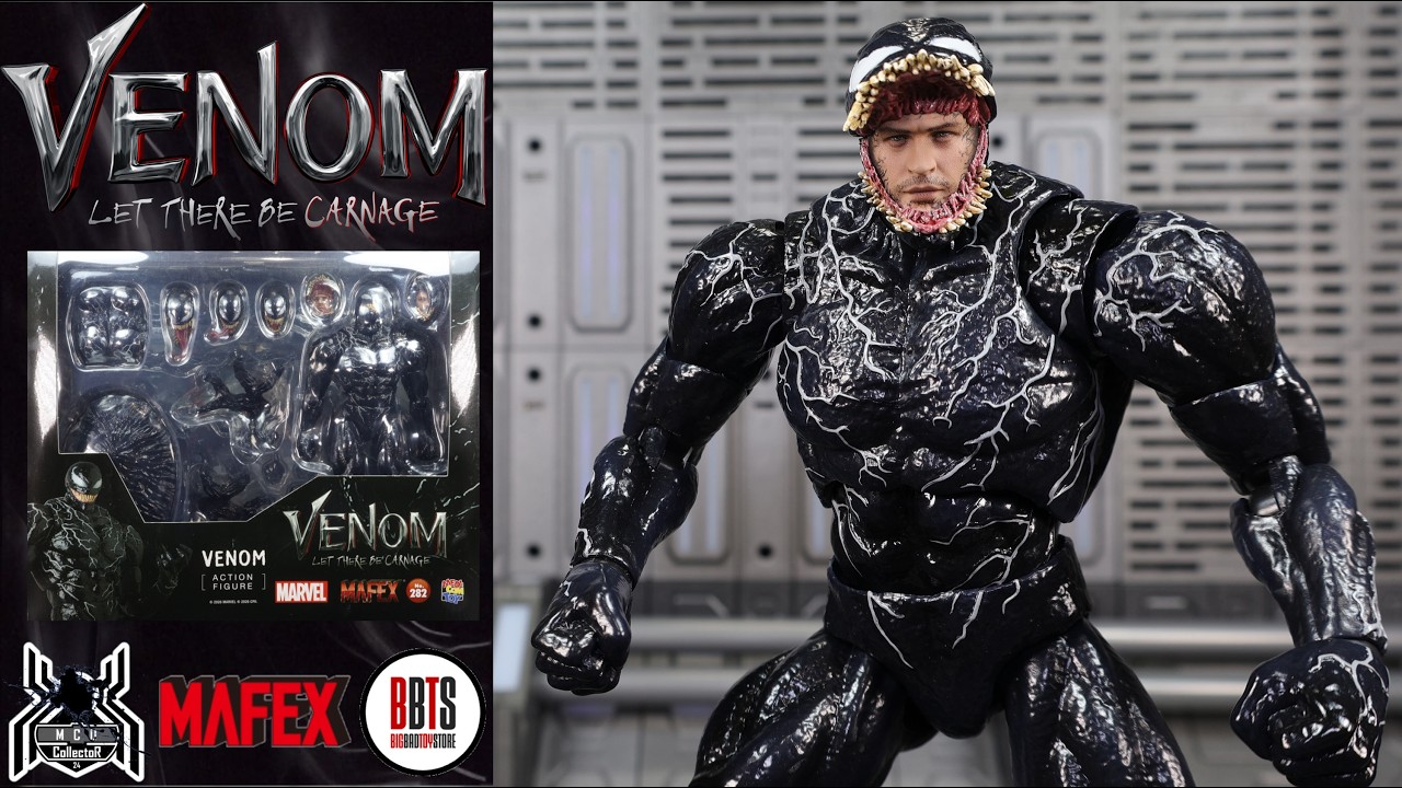 Mafex No. 282 Marvel VENOM Let There Be Carnage Tom Hardy Eddie