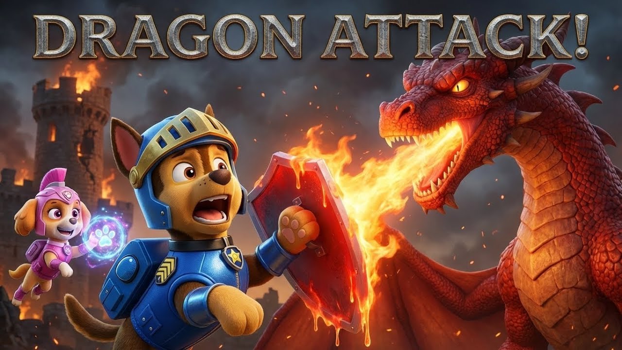 WILL CHASE SURVIVE? 🔥 Fighting the Fire Beast Dragon!