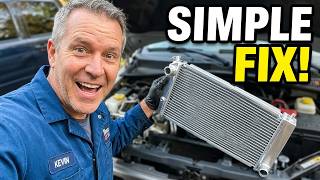 2002–2007 Jeep Liberty Radiator Replacement (NO NEED TO REMOVE CONDENSER 🔧)