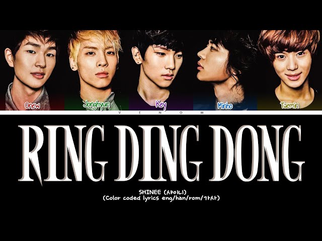 FANMADE] SHINee - Ring Ding Dong : r/superstarsmtown