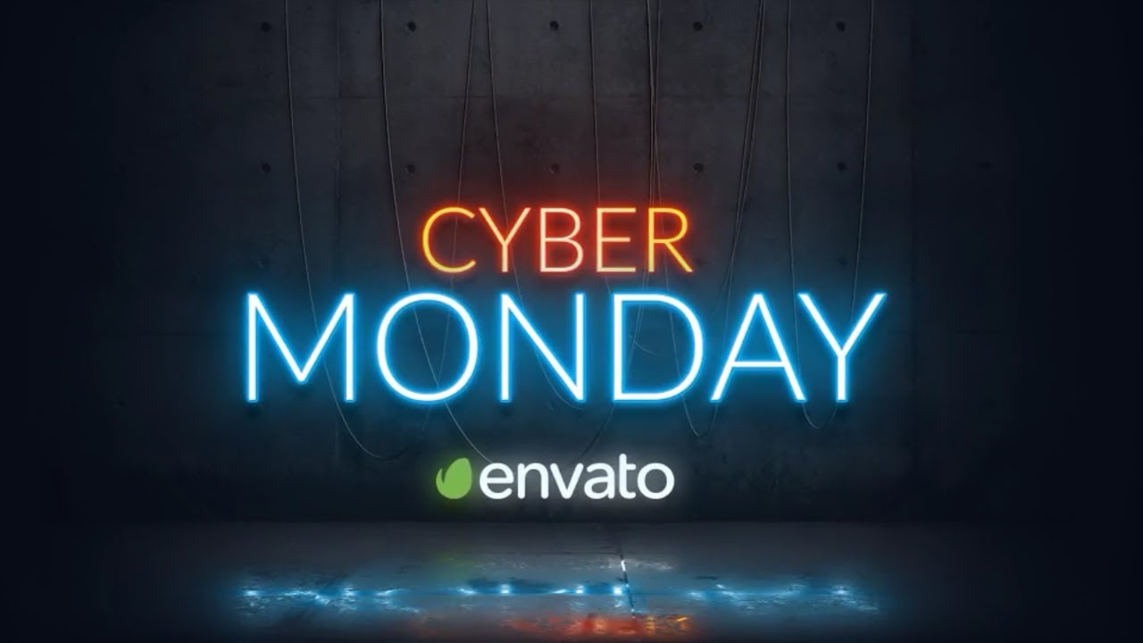 Black Friday & Cyber Monday Promo Video - After Effects Template