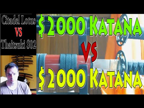 $2000 Katana VS $2000 Katana
