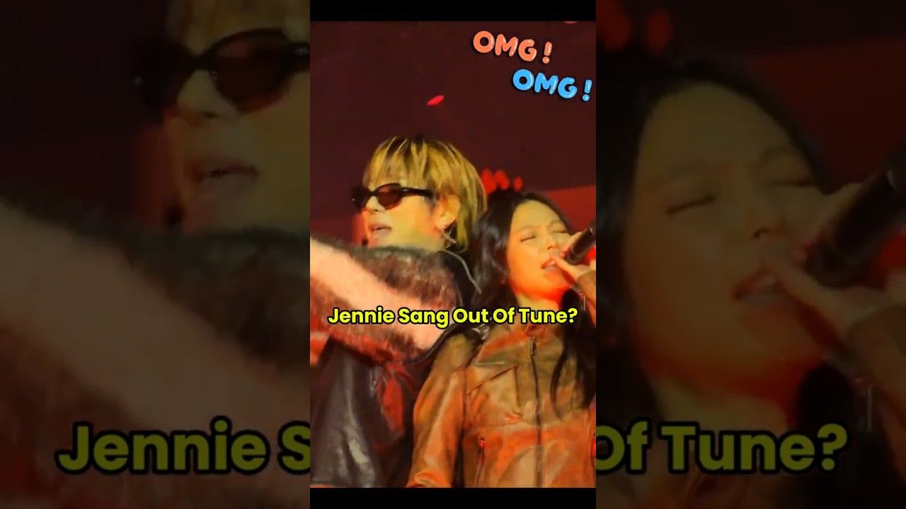 💥Jennie Sang Out Of Tune? 