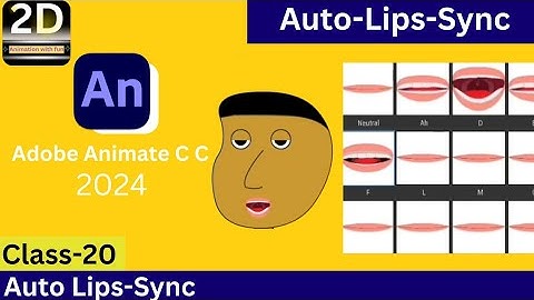 Adobe Animate cc2024tutorial|Auto lips sync|animate cc full Course in hindi|2danimation for beginner
