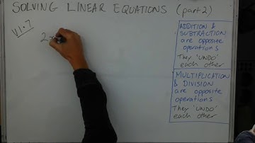 Solving Linear Equations part2 (#4 Linear Modelling, Gen2)