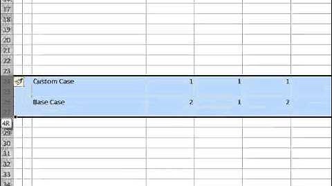 Scenario in Integrated Model