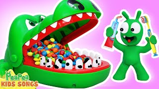 Yes Yes Brush Your Teeth, Crocodile Dentist | Nursery Rhymes and Kids Song