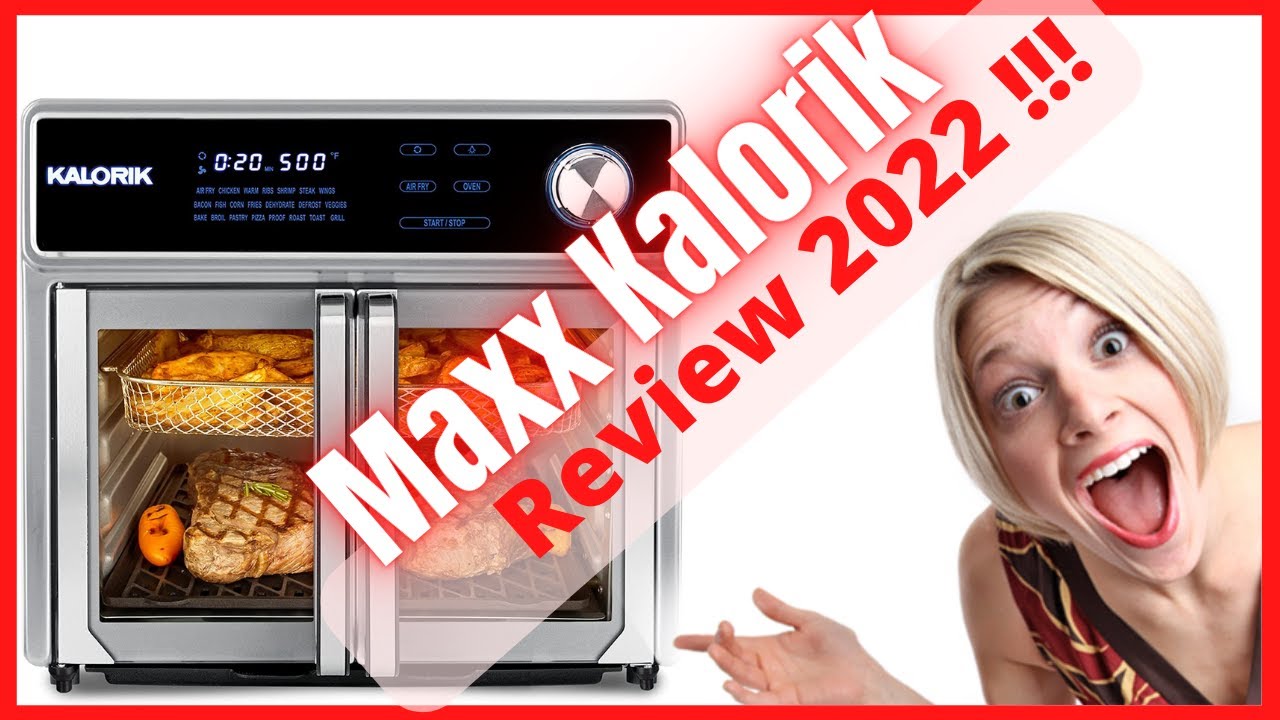 Kalorik MAXX 26 Quart Digital Air Fryer Oven Grill, Stainless Steel &  Reviews