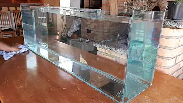 Como montar um aquário de jumbo?