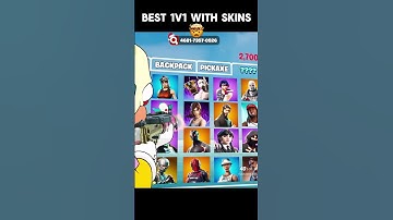 The Best 1v1 with SKINS!! OMGG #fortnite #1v1 #skin