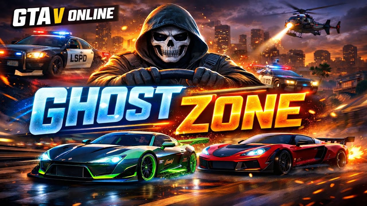 GTA 5 LIVE 🔥 Car Racing, Heists & Making Millions! | GHOST ZONE
