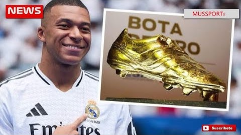 Polémico penal le ‘regala’ la bota de oro a Kylian Mbappé
