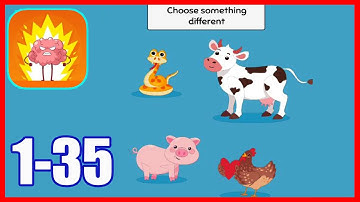 Brain Up - Tricky Puzzles - All Levels 1-35 Gameplay Walkthrough (iOS - Android)