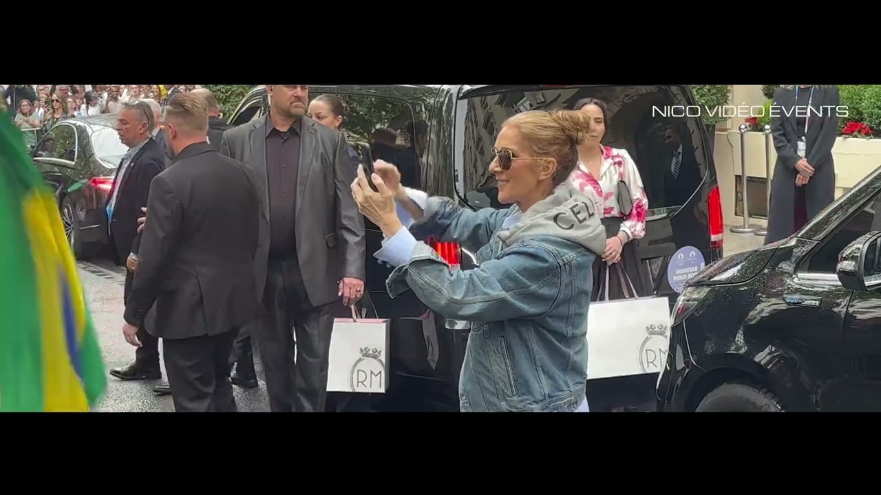 Céline Dion en route pour les jeux olympiques de paris 2024