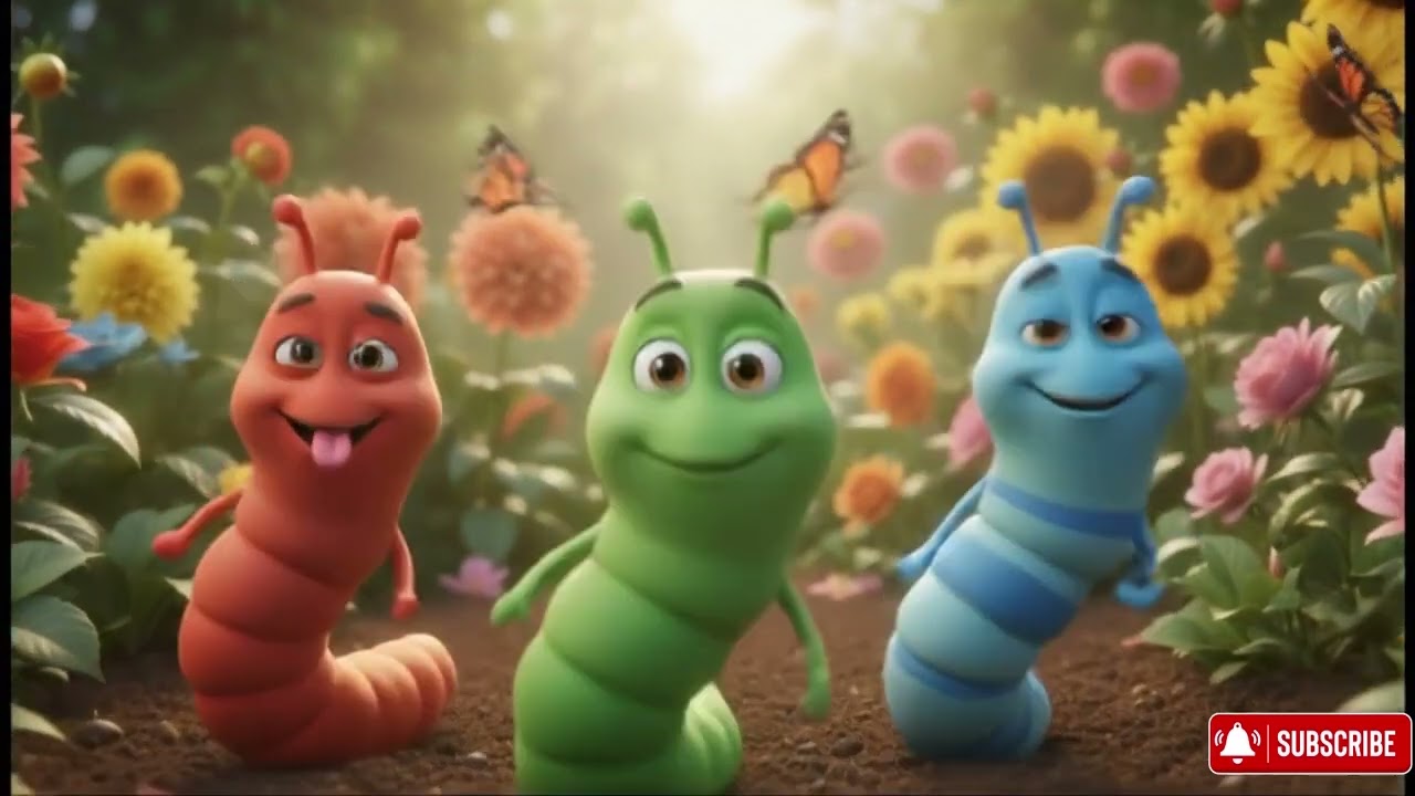 Wiggle Worm Party 🪱🎉 | Funny Dancing Worms Song for Kids | Silly Cartoon Rhymes