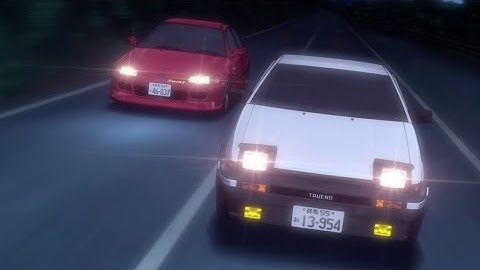 Takumi Fujiwara vs Shingo Shouji | initial D