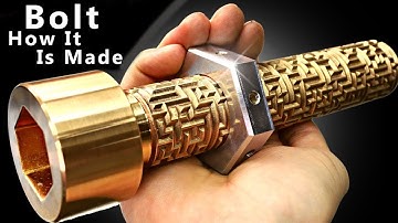 How to make a bolt with MAZE threads | Puzzle | unbelievable threads