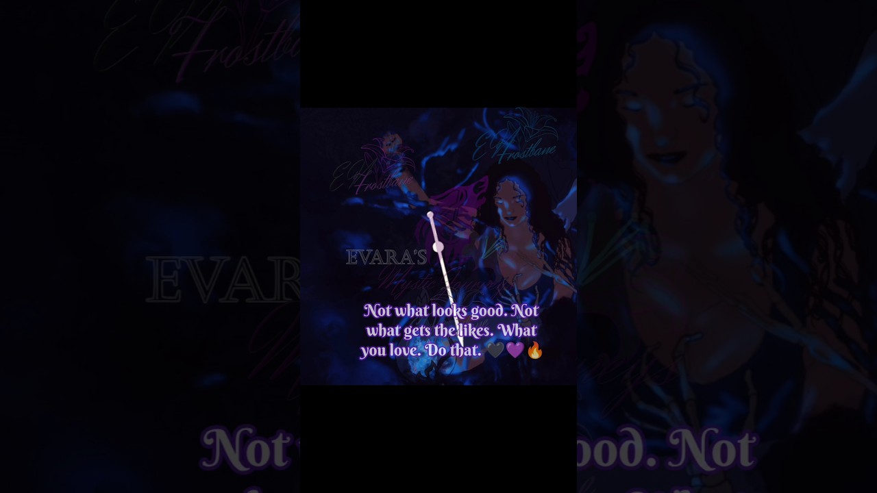 Remember to Do What You Love 💜 Always #evarasmysticjourneys  #mysticjourneys #digitalart #fantasy