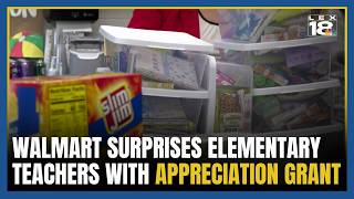 Walmart surprises Squires Elementary teachers with $1,250 appreciation grant