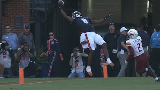 Cam Coleman explodes for 3 touchdown catches to help guide Auburn past ULM